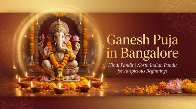 Ganesh Puja in Bangalore for auspicious new beginnings