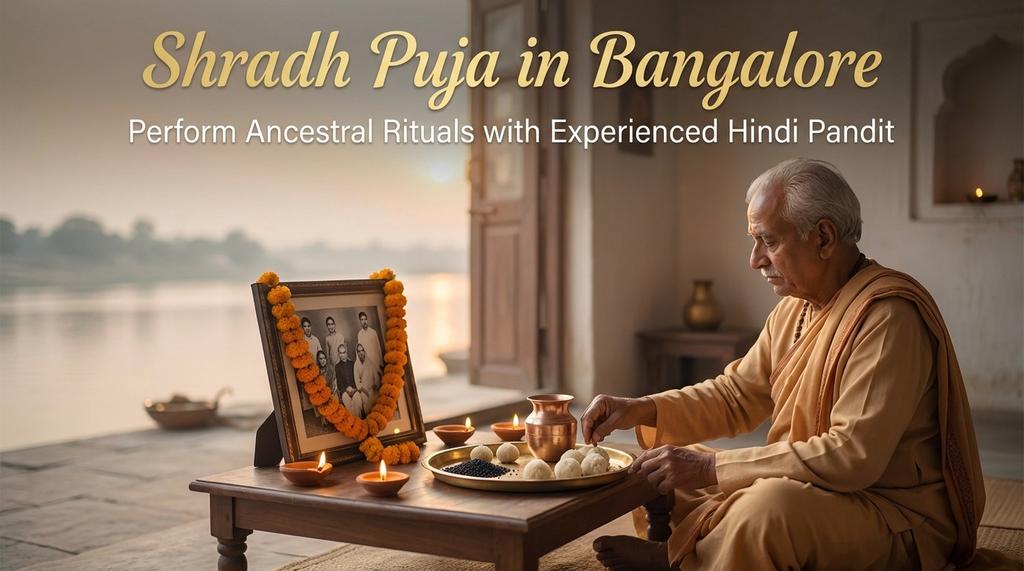 Traditional Shradh rituals for honoring ancestors in Bangalore